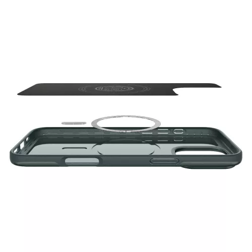 Spigen Thin Fit Mag MagSafe tok Apple iPhone 16 Pro Max készülékhez – Mélyzöld