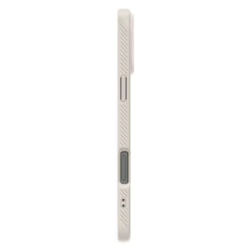 Spigen Liquid Air tok Apple iPhone 16 Pro Max készülékhez – Természetes titán