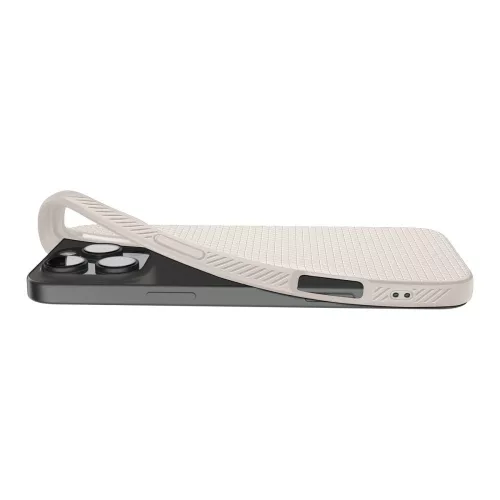 Spigen Liquid Air tok Apple iPhone 16 Pro Max készülékhez – Természetes titán