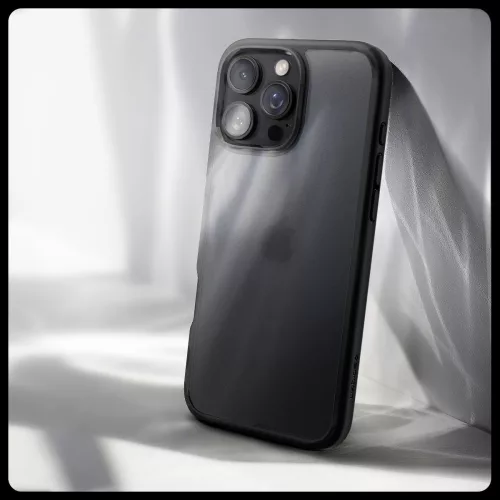 Spigen Ultra Hybrid tok Apple iPhone 16 Pro Max készülékhez – Matt fekete/átlátszó