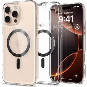   Spigen Ultra Hybrid Mag MagSafe tok Apple iPhone 16 Pro Max készülékhez – Carbon fekete
