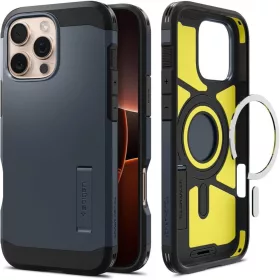   Spigen Tough Armor Mag MagSafe tok Apple iPhone 16 Pro Max készülékhez – Palaszürke