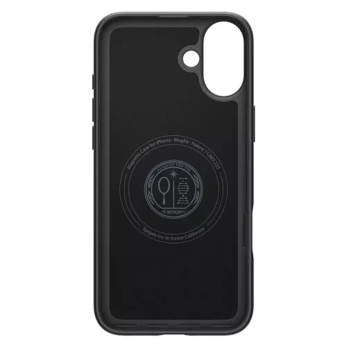Spigen Thin Fit Mag MagSafe tok Apple iPhone 16 Plus készülékhez – Fekete