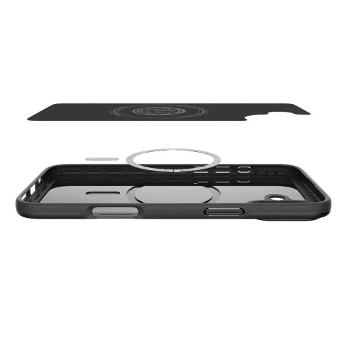 Spigen Thin Fit Mag MagSafe tok Apple iPhone 16 Plus készülékhez – Fekete