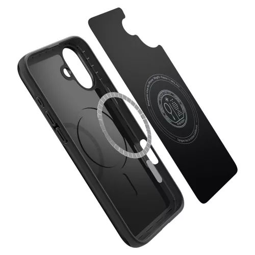 Spigen Thin Fit Mag MagSafe tok Apple iPhone 16 Plus készülékhez – Fekete