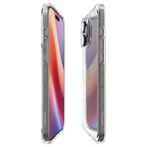 Spigen Ultra Hybrid tok Apple iPhone 16 Pro készülékhez – Átlátszó