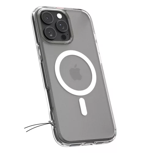 Spigen Ultra Hybrid Mag MagSafe tok Apple iPhone 16 Pro készülékhez – Átlátszó/matt