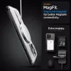 Spigen Ultra Hybrid Mag MagSafe tok Apple iPhone 16 Pro készülékhez – Átlátszó/matt