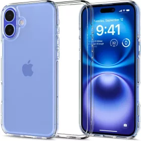   Spigen Ultra Hybrid tok Apple iPhone 16 készülékhez – Átlátszó
