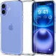 Spigen Ultra Hybrid tok Apple iPhone 16 készülékhez – Átlátszó