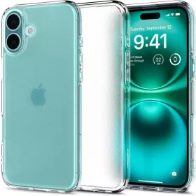   Spigen Ultra Hybrid tok Apple iPhone 16 készülékhez – Átlátszó/matt