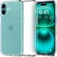 Spigen Ultra Hybrid tok Apple iPhone 16 készülékhez – Átlátszó/matt