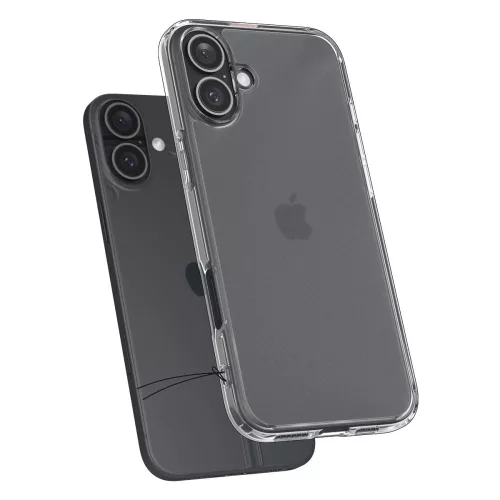 Spigen Ultra Hybrid tok Apple iPhone 16 készülékhez – Átlátszó/matt