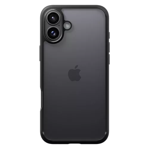 Spigen Ultra Hybrid tok Apple iPhone 16 készülékhez – Matt fekete
