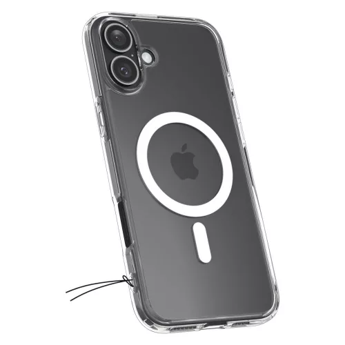 Spigen Ultra Hybrid Mag MagSafe tok Apple iPhone 16 készülékhez – Fehér