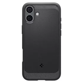   Spigen Rugged Armor Mag MagSafe tok Apple iPhone 16 készülékhez – Matt fekete