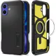 Spigen Tough Armor Mag MagSafe tok Apple iPhone 16 készülékhez – Fekete