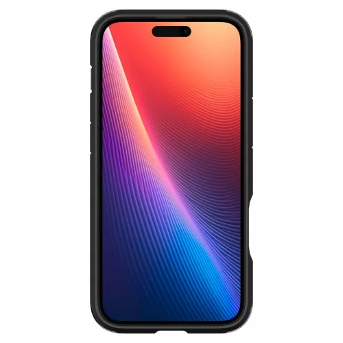 Spigen Tough Armor Mag MagSafe tok Apple iPhone 16 készülékhez – Fekete