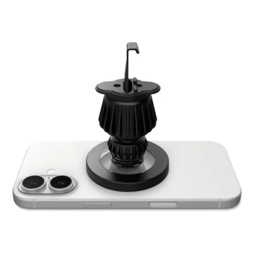 Spigen MFT13 MagSafe mágneses műszerfalra és szellőzőrácsba helyezhető autós tartó fekete