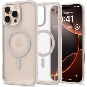   Spigen Ultra Hybrid Mag MagSafe tok Apple iPhone 16 Pro Max készülékhez – Titán/áttetsző