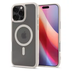   Spigen Ultra Hybrid Mag MagSafe tok Apple iPhone 16 Pro Max készülékhez – Titán/áttetsző