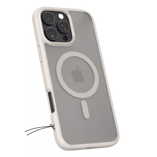 Spigen Ultra Hybrid Mag MagSafe tok Apple iPhone 16 Pro Max készülékhez – Titán/áttetsző