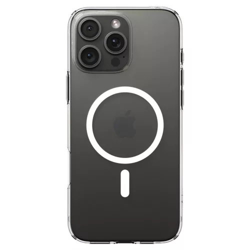 Spigen Liquid Crystal Mag MagSafe tok Apple iPhone 16 Pro Max készülékhez – Átlátszó