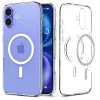 Spigen Liquid Crystal Mag MagSafe tok Apple iPhone 16 készülékhez – Átlátszó