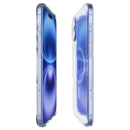 Spigen Liquid Crystal Mag MagSafe tok Apple iPhone 16 készülékhez – Átlátszó