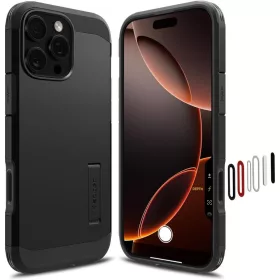   Spigen Tough Armor 'T' Mag MagSafe tok Apple iPhone 16 Pro Max készülékhez – Fekete