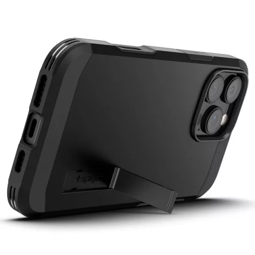Spigen Tough Armor 'T' Mag MagSafe tok Apple iPhone 16 Pro Max készülékhez – Fekete