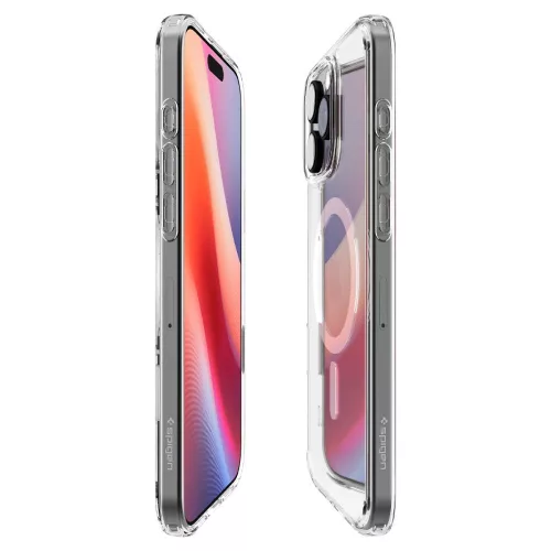 Spigen Ultra Hybrid 'T' Mag MagSafe tok Apple iPhone 16 Pro Max készülékhez – Fehér