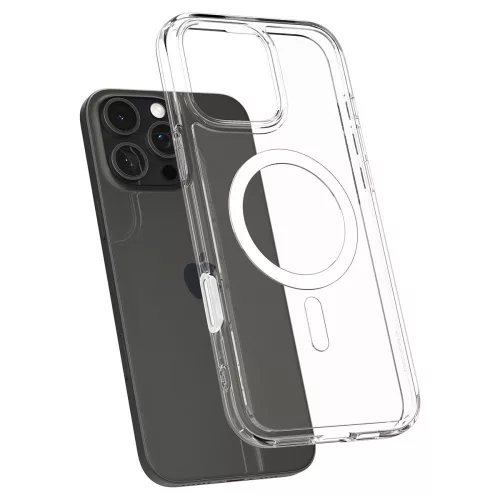 Spigen Ultra Hybrid 'T' Mag MagSafe tok Apple iPhone 16 Pro készülékhez – Fehér