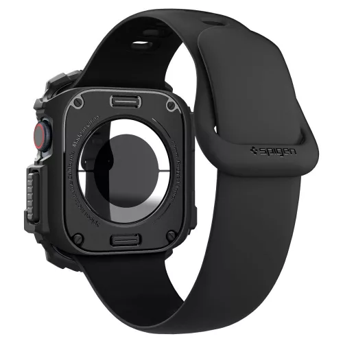 Spigen Rugged Armor Apple Watch 10/11 (42 mm) tok - matt fekete