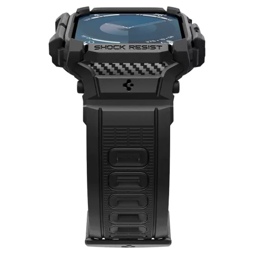 Spigen Rugged Armor Pro Apple Watch 10/11 (42 mm) tok - matt fekete