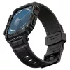 Spigen Rugged Armor Pro Apple Watch 10/11 (42 mm) tok - matt fekete