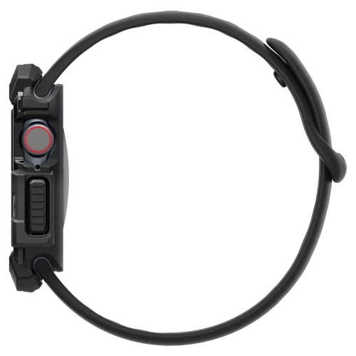 Spigen Rugged Armor Apple Watch 10/11 (46 mm) tok - matt fekete