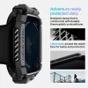 Spigen Rugged Armor Apple Watch 10/11 (46 mm) tok - matt fekete