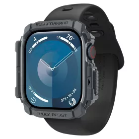   Spigen Rugged Armor Apple Watch 10/11 (46 mm) tok - sötétszürke