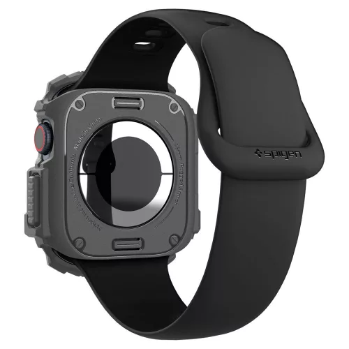 Spigen Rugged Armor Apple Watch 10/11 (46 mm) tok - sötétszürke