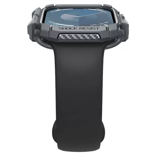 Spigen Rugged Armor Apple Watch 10/11 (46 mm) tok - sötétszürke