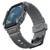 Spigen Rugged Armor Pro Apple Watch 10/11 (46 mm) tok - sötétszürke