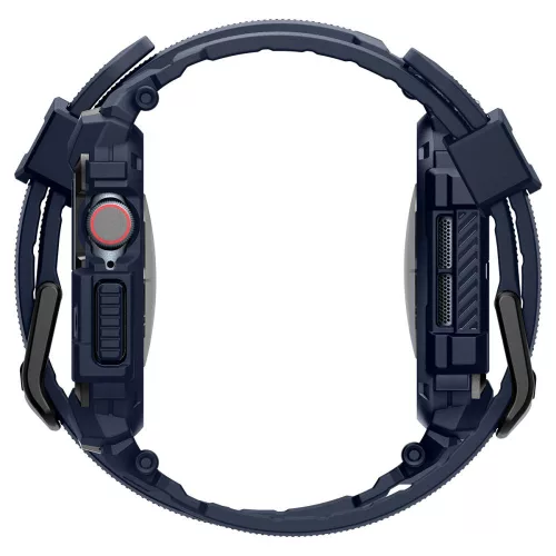 Spigen Rugged Armor Pro Apple Watch 10/11 (46 mm) tok - sötétkék