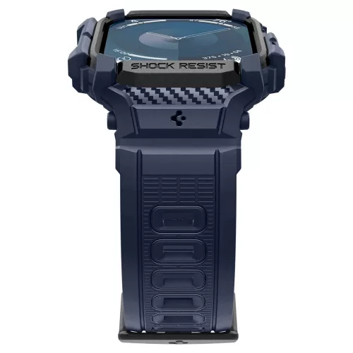 Spigen Rugged Armor Pro Apple Watch 10/11 (46 mm) tok - sötétkék