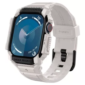  Spigen Rugged Armor Pro Apple Watch 10/11 (46 mm) tok - homokbézs