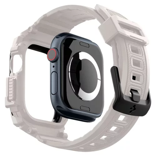 Spigen Rugged Armor Pro Apple Watch 10/11 (46 mm) tok - homokbézs