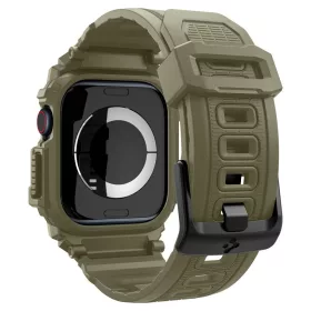   Spigen Rugged Armor Pro Apple Watch 10/11 (46 mm) tok - vintage khaki