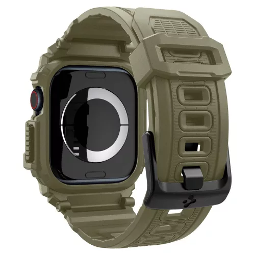 Spigen Rugged Armor Pro Apple Watch 10/11 (46 mm) tok - vintage khaki