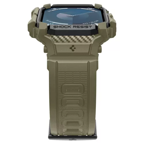 Spigen Rugged Armor Pro Apple Watch 10/11 (46 mm) tok - vintage khaki