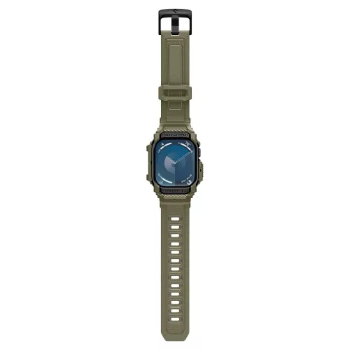 Spigen Rugged Armor Pro Apple Watch 10/11 (46 mm) tok - vintage khaki